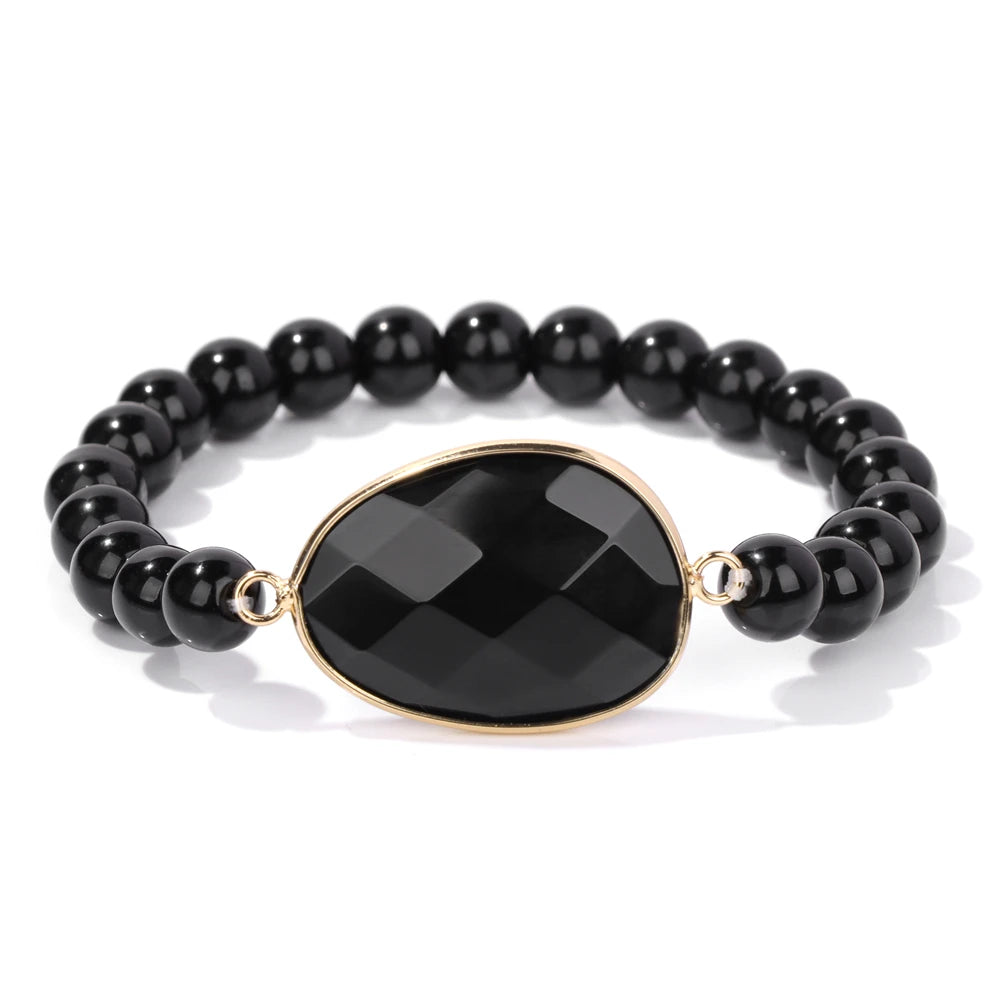 Bracelet Obsidienne